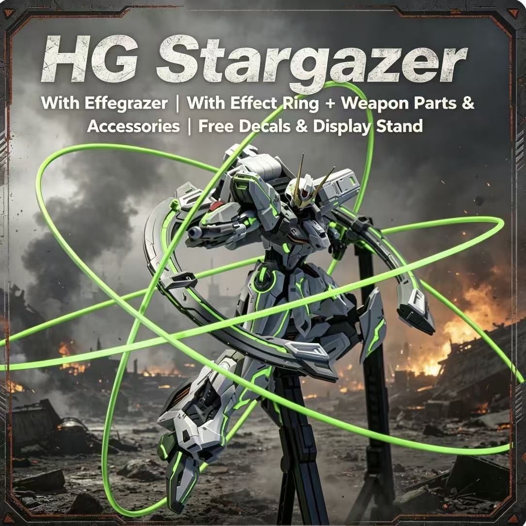 Bandai Model Gundam Hg - 47 HG Stargazer Mecha с эффектным