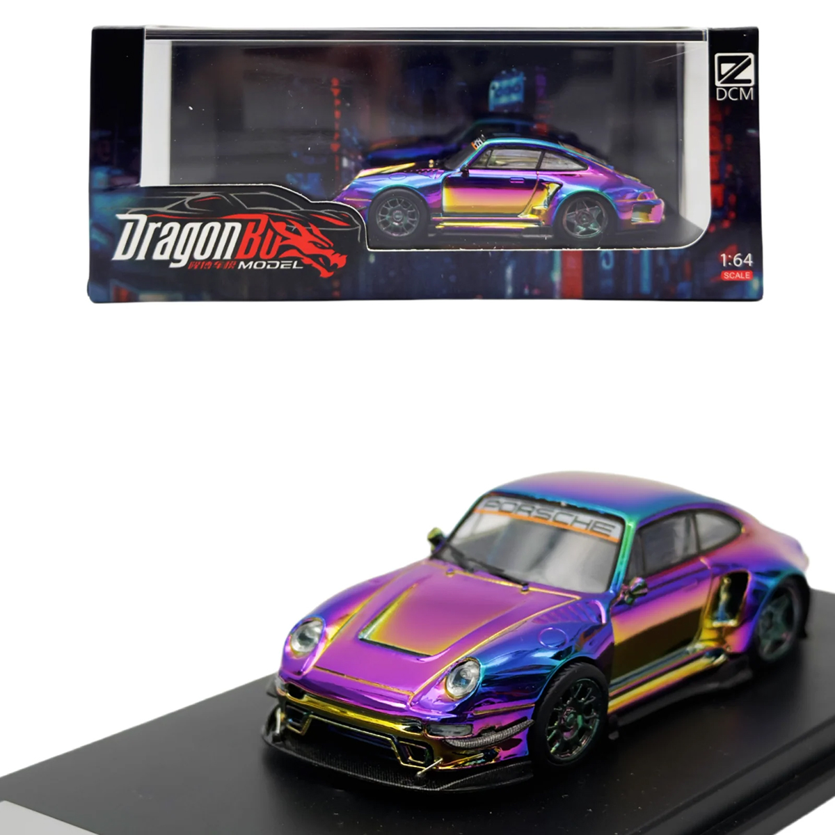 Die Cast Car 1 64 - DRAGONBO x DCM 1:64 Модель автомобиля