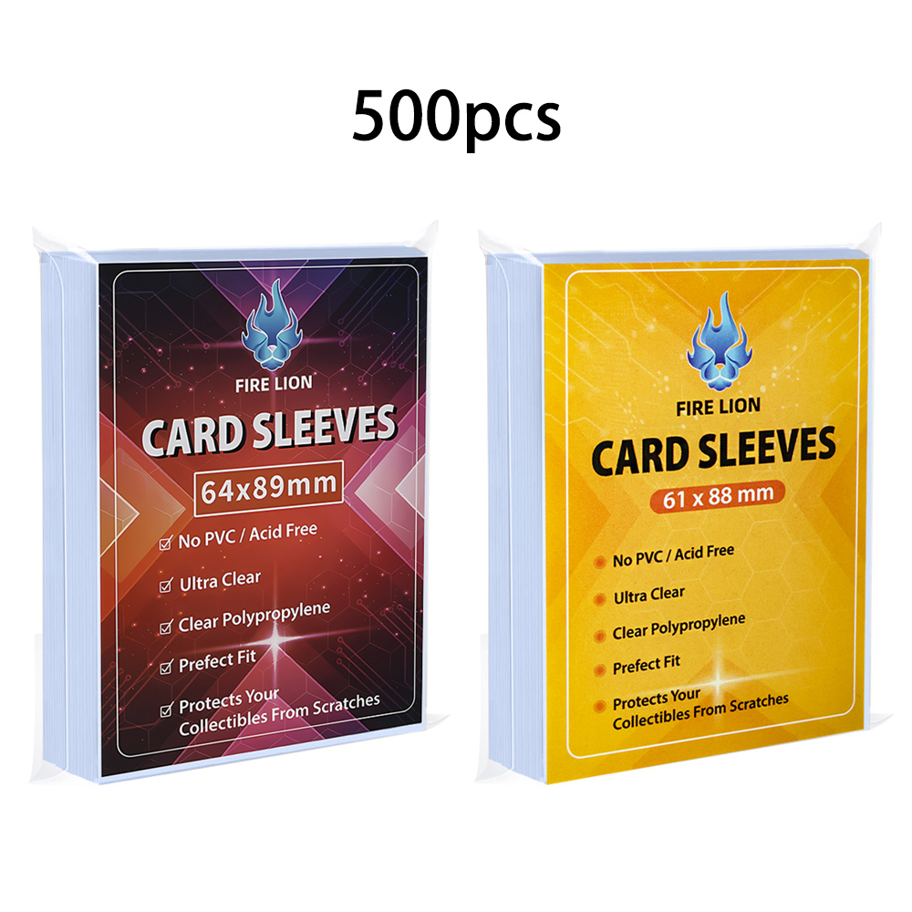 Card Top Loader - 61x88 мм/64x89 мм, прозрачные защитные рукава