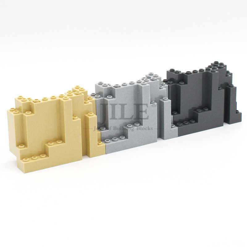 Lego Set Creator - Moc Rock Panel 4x10x6 Прямоугольная 6082