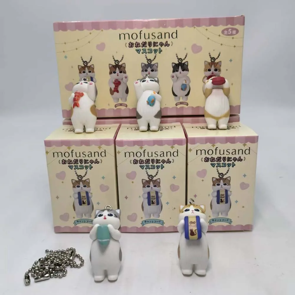 Брелок Mofusand Kawaii Cat: ко – обзор и цена Action Figure Stand
