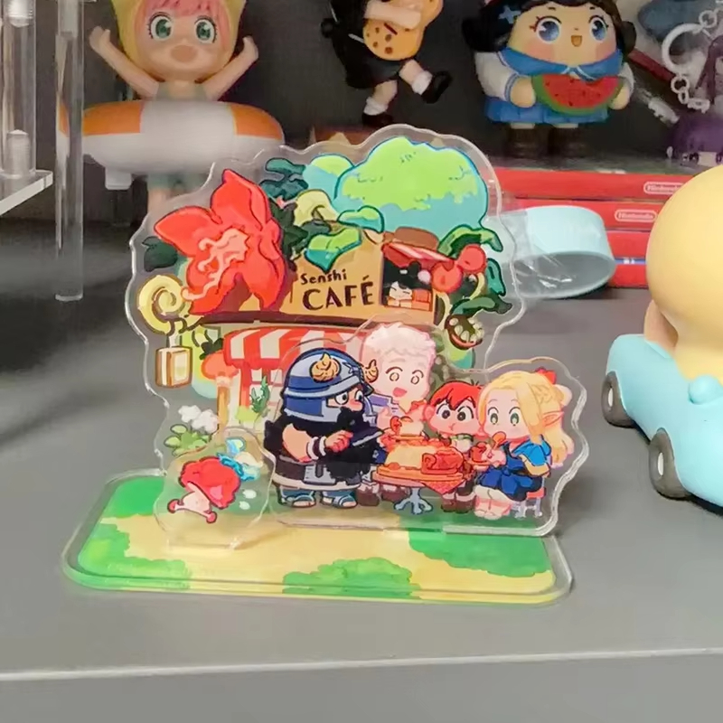 Аниме «Вкусное в подземелье» М – обзор и цена Figma Stand Set