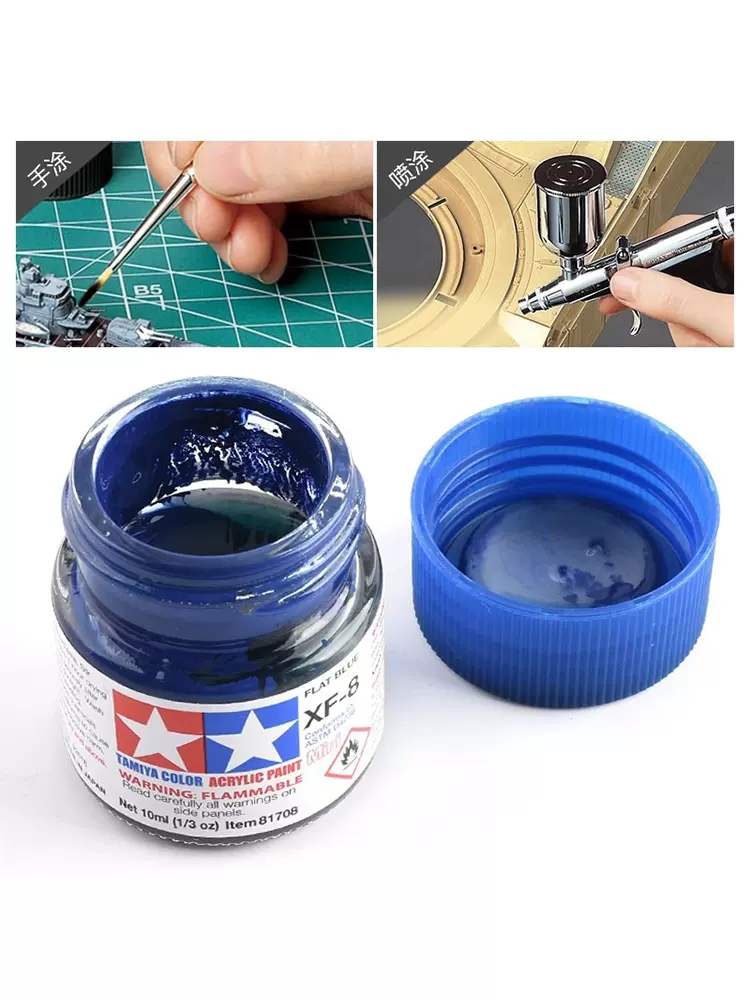 TAMIYA акриловая краска XF1-XF – обзор и цена Tamiya Model Paint Set