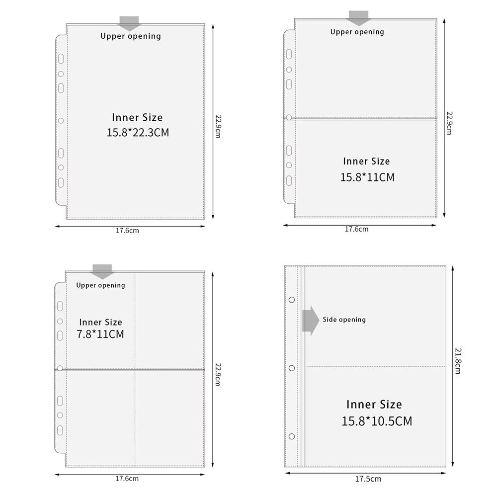 Внутренние листы для фотоальбо – обзор и цена Card Penny Sleeve