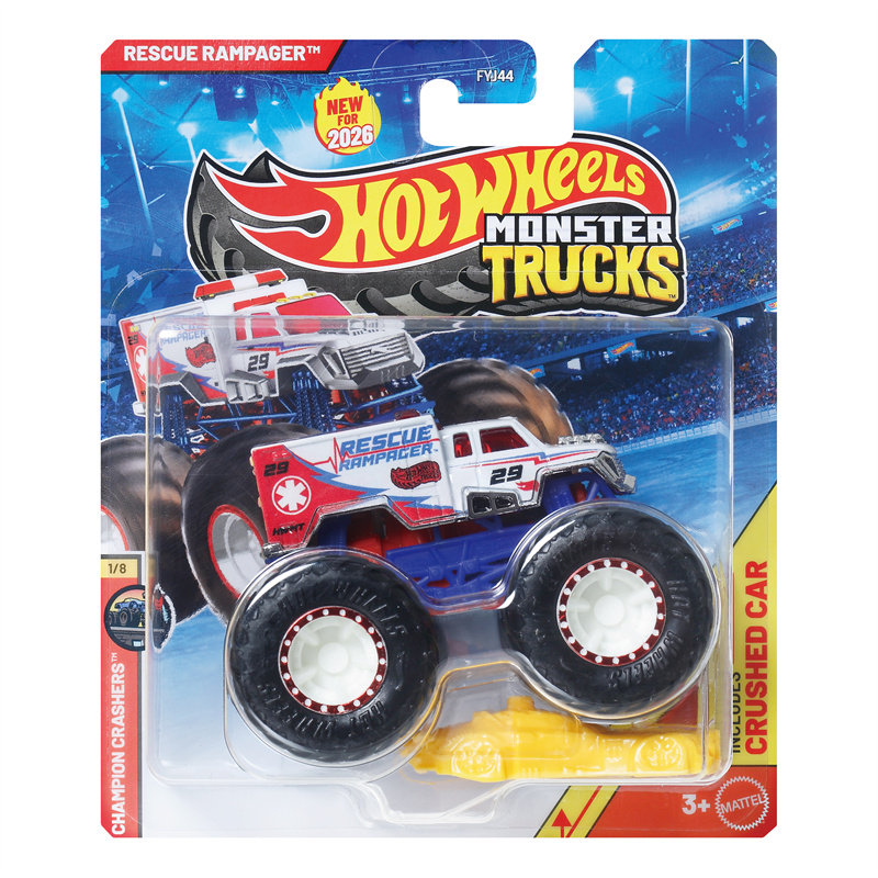 Металлическая литая модель авт – обзор и цена Hot Wheels Car Monster Trucks