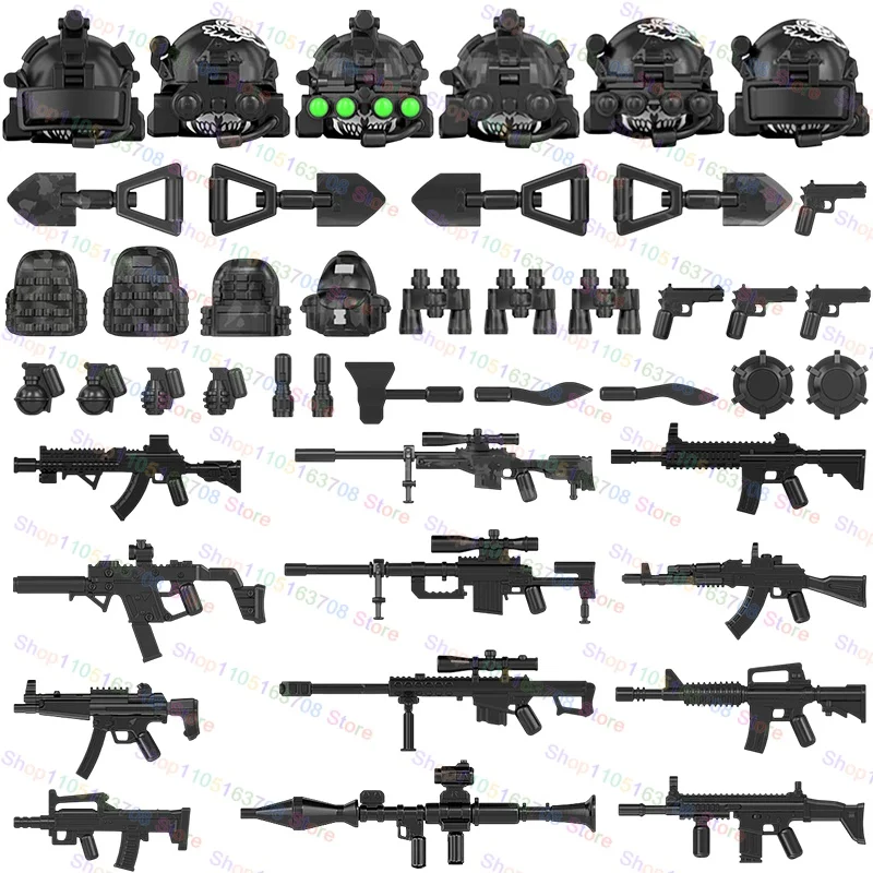 MOC военные солдаты, фигурки к – обзор и цена Lego Minifigure Holder