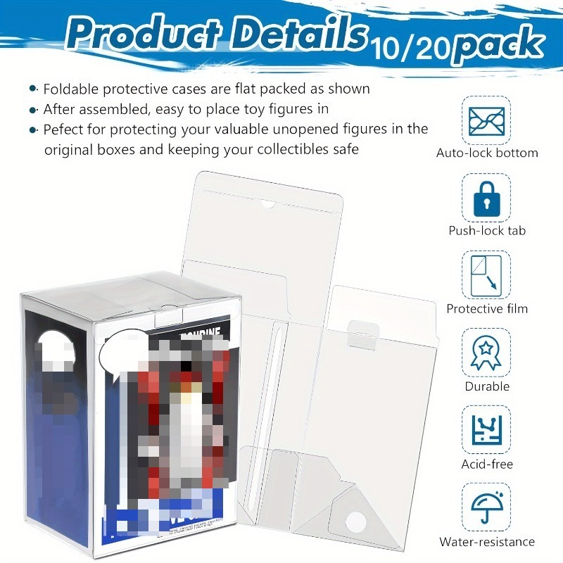 20/10-упаковка прозрачных защи – обзор и цена Funko Pop Protector