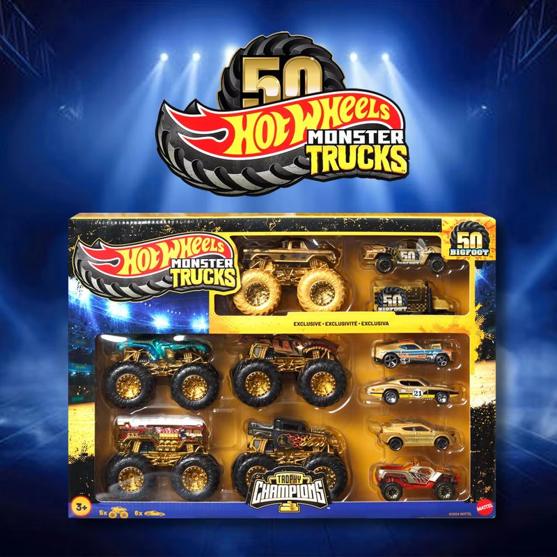 Набор Hot Wheels Monster Truck – обзор и цена Hot Wheels Car Monster Trucks