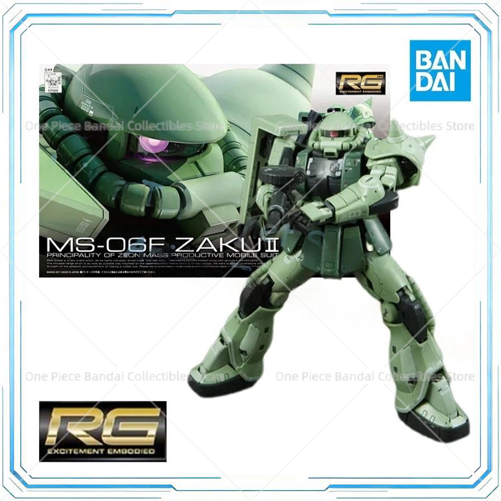 Bandai RG 1/144 MS-06F Zaku II – обзор и цена Bandai Model Gundam Rg