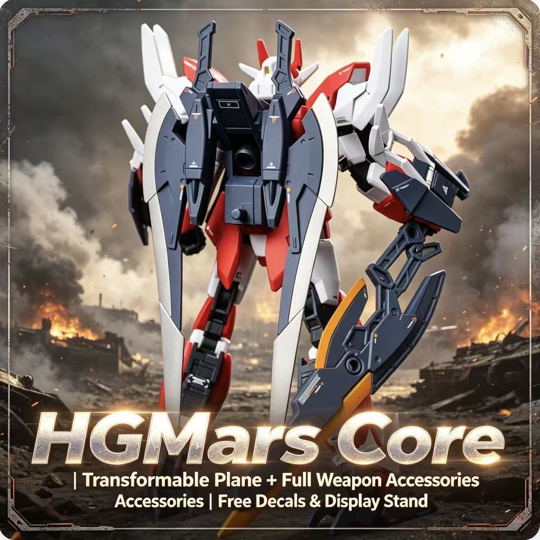 008A HG 1/144 Меха-трансформер – обзор и цена Bandai Model Gundam Hg