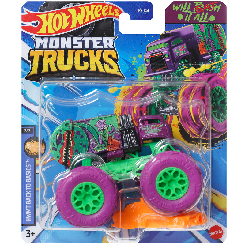 Mattel Hot Wheels 1/64 Monster – обзор и цена Hot Wheels Car Monster Trucks